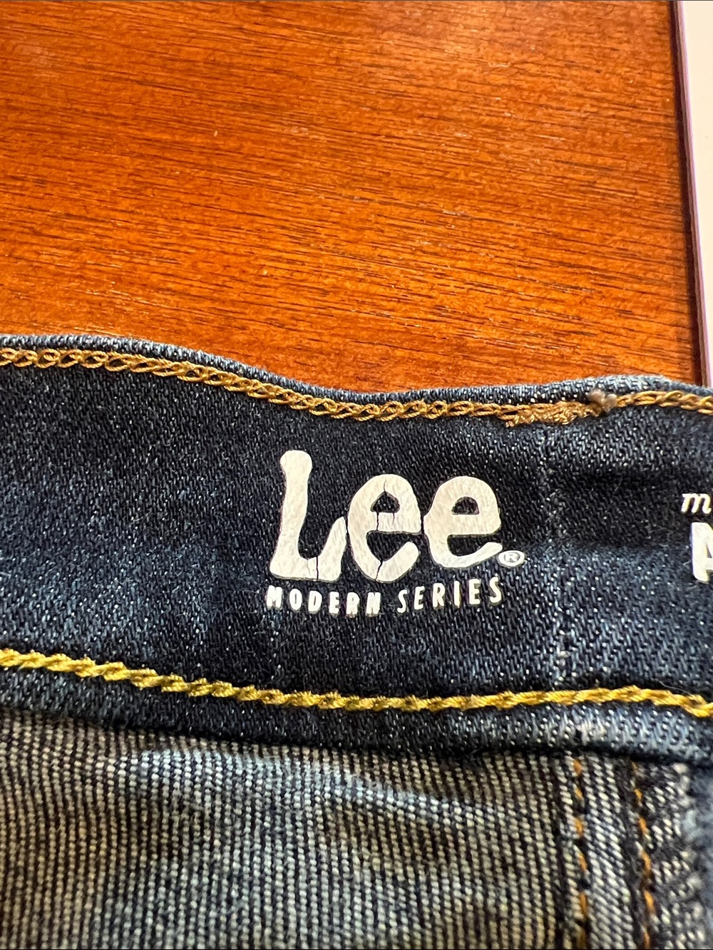 Lee Dark Wash Flare Jeans - Picture 7 of 8